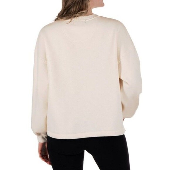 State Of Mine Women's Sequin Graphic Sparkle Sweatshirt Medium - Picture 10 of 16